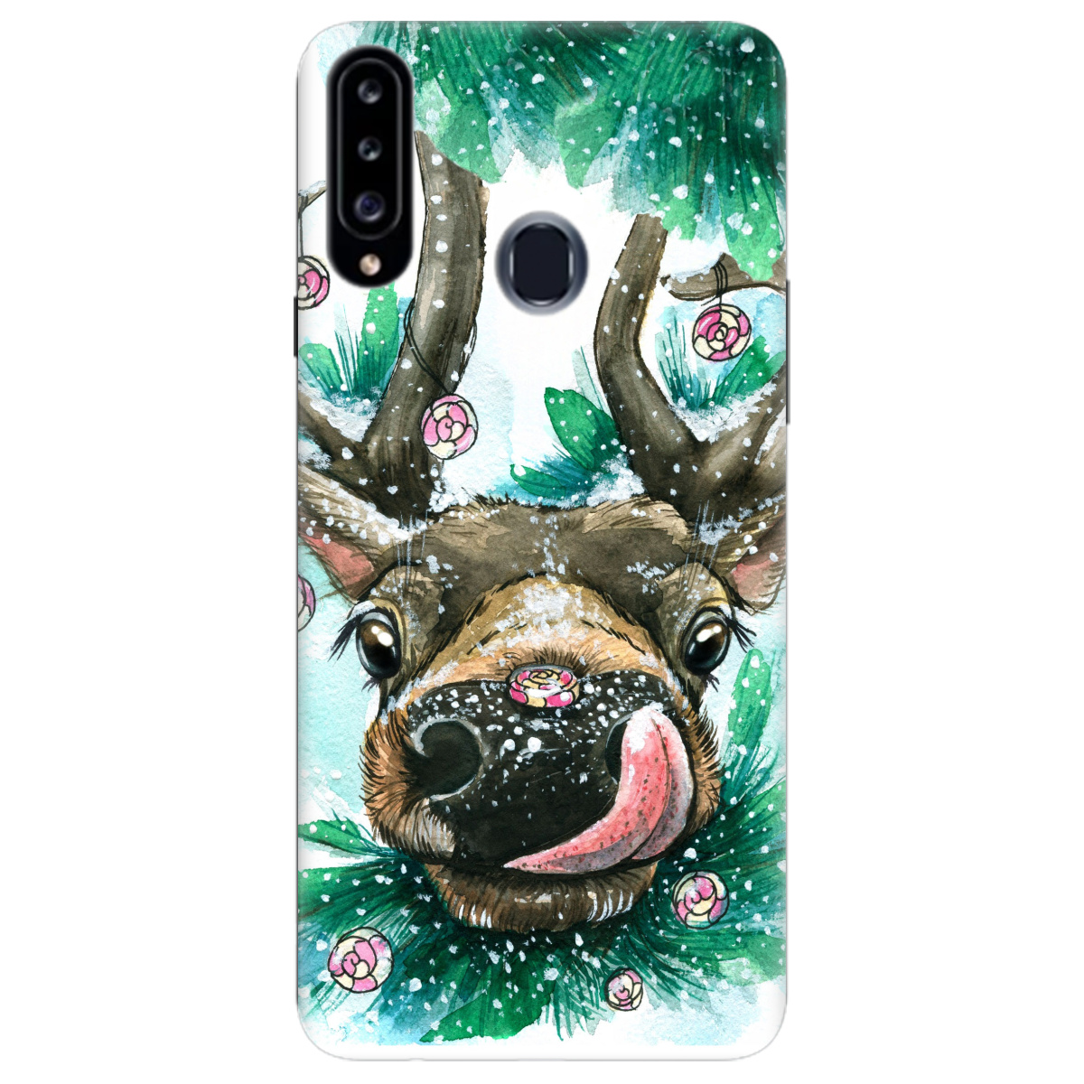 Чехол для Samsung Galaxy A20s Сute deer - фото 1 - Чехлы для телефонов